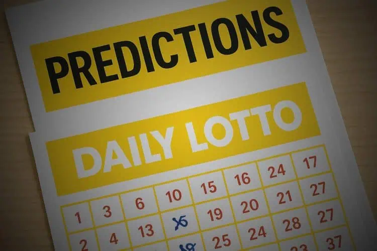 daily lotto results prediction
